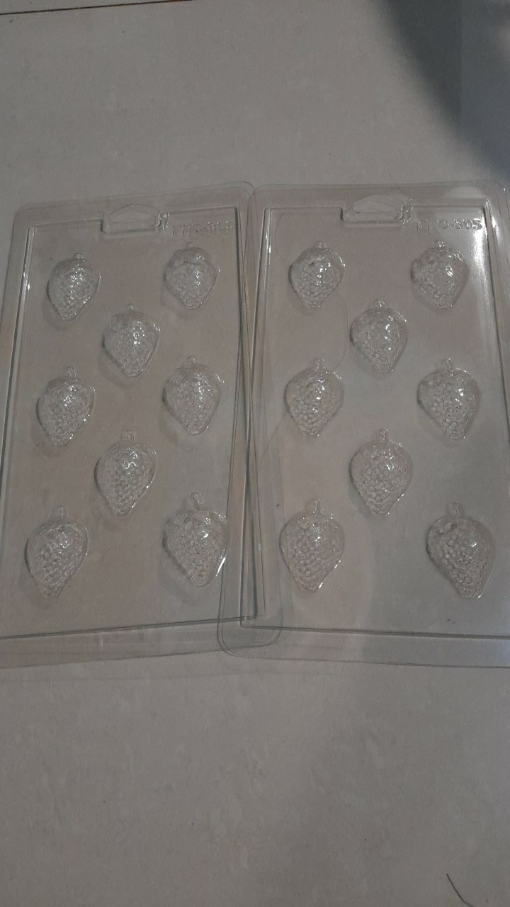 Cetakan Coklat Strawbery