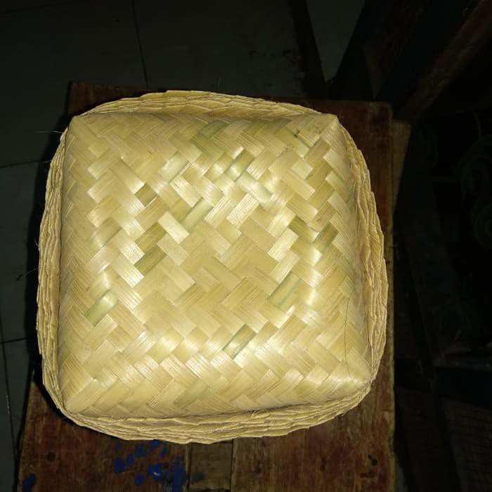 [ Halodul ] Besek bambu catering 16x16cm kk | besek bambu hampers | kotak hantaran hajatan lebaran