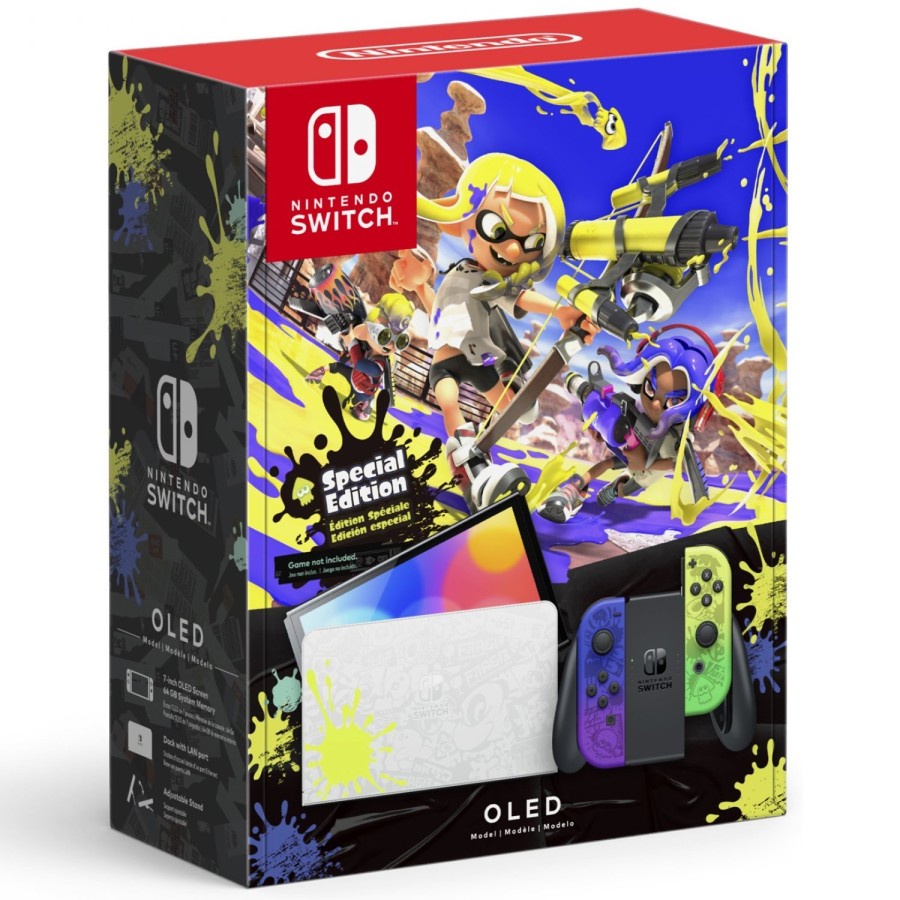 Console Nintendo Switch Oled Splatoon 3 Limited Edition