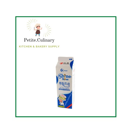 

Petite SHINE ROAD NON DAIRY WHIPPING CREAM 1 LTR - TOPPING NABATI HALAL BEST SELLER