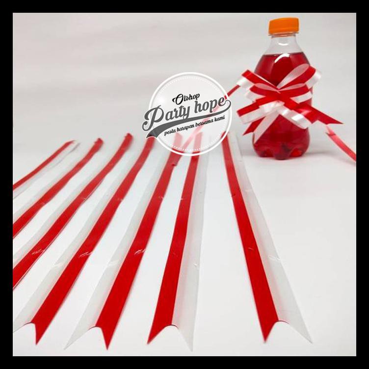

Pita Tarik Merah Putih / Pita Serut Merah Putih / Pita Kado Souvenir Terbaik
