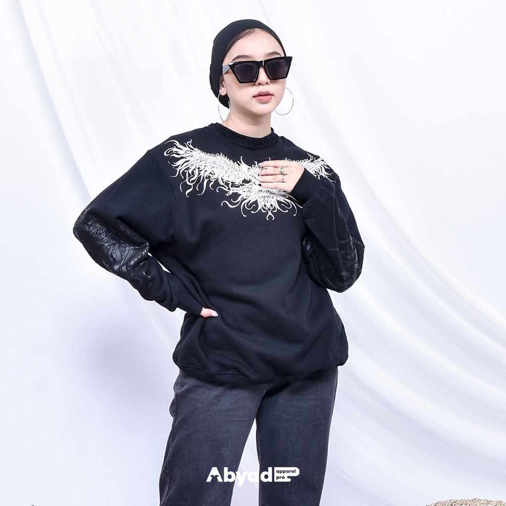 Sweater Oversized Garuda - Abyad Apparel Pro