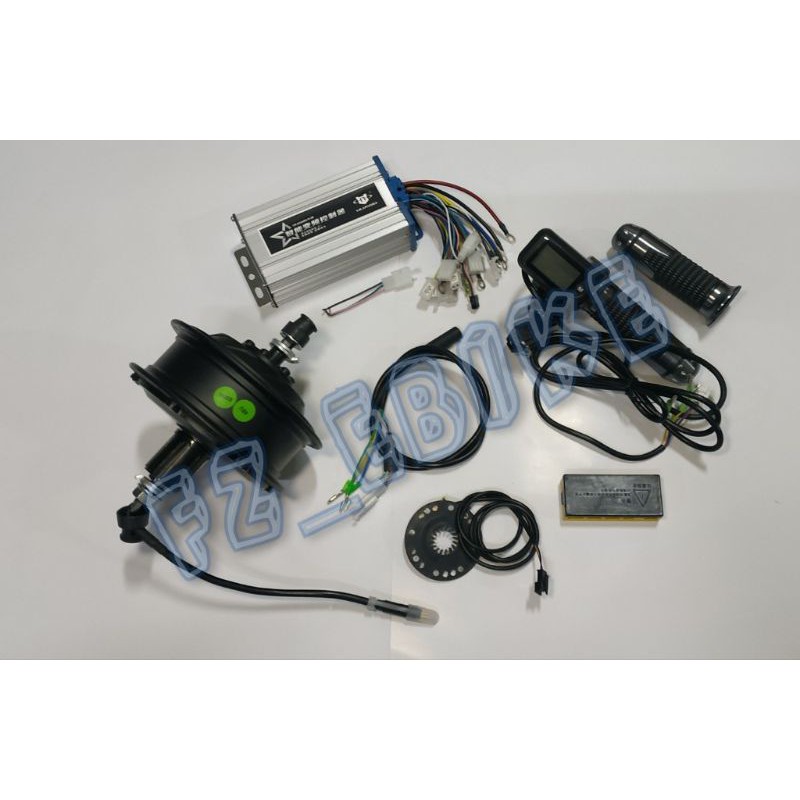 kit rear hub 500w 48v BLDC brushless planetary cassette