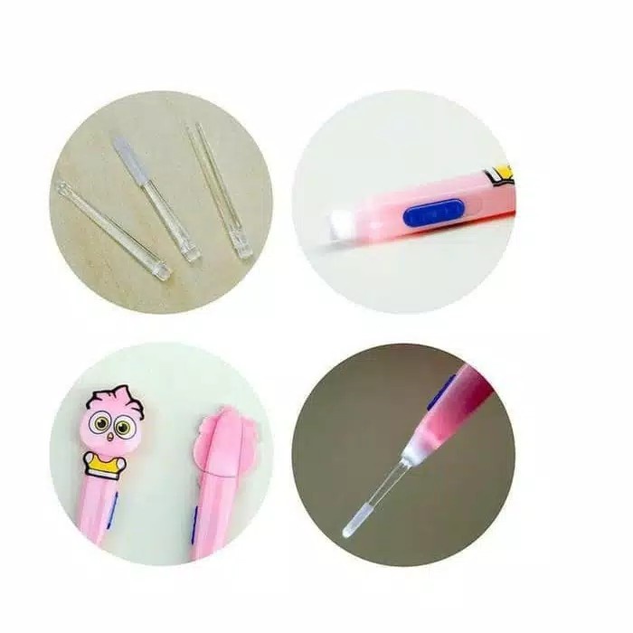 TokoPapin Korek Kuping LED Cotton Bud Alat Pembersih Telinga Korek Kuping Anak Bayi