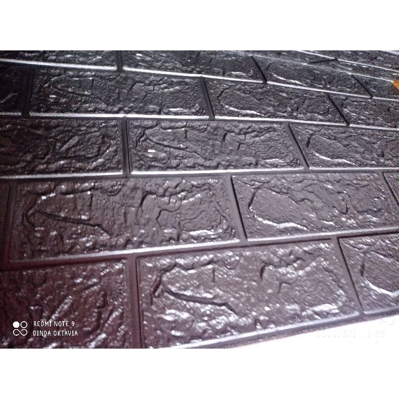 PROMO!!! WALLPAPER FOAM 3D KETEBALN 4MM BISA COD KESELURUH WILAYAH BAYAR DI TEMPAT SETELAH TRIMA BARANG-abu abu
