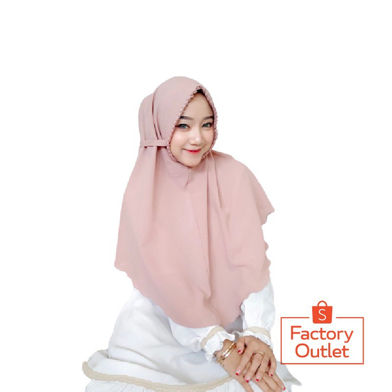  Hijab  instan Sarah Lipit Jilbab Instan Bergo Sarah Lipiit 