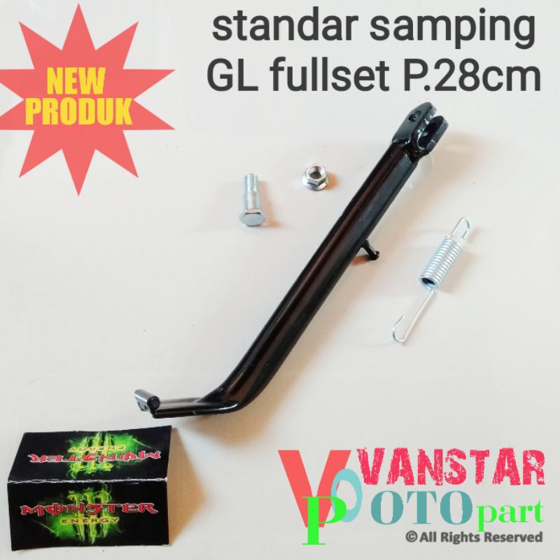 standar samping GL pro gl max neotech series hitam