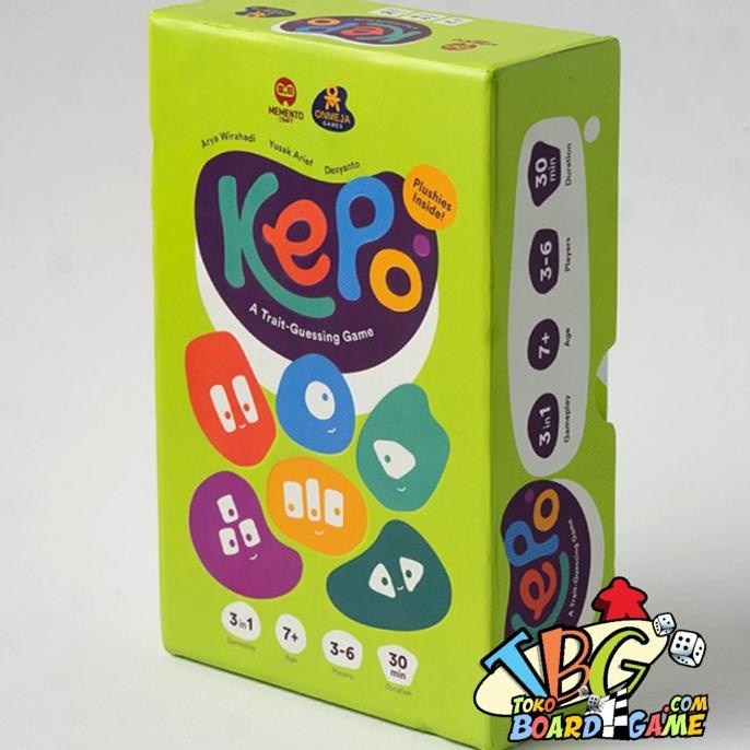 KePo Board Game - Original - TokoBoardGame - TBG - 3 in 1 GamePlay