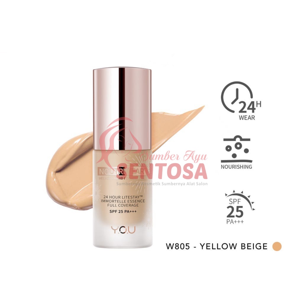 YOU NUTRIWEAR+ VELVET LIQUID FOUNDATION 20ML