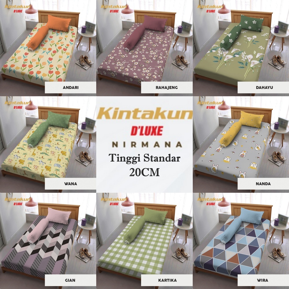 Kintakun Dluxe - Sprei Single (120x200) Edisi Nirmana Terlaris pilihan