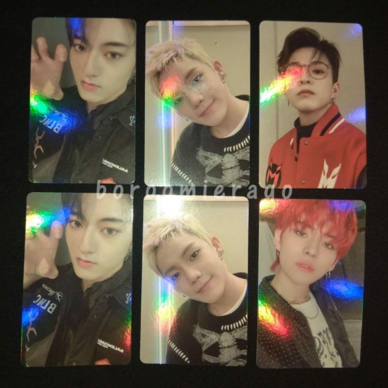 TREASURE WEVERSE POB HOLO PHOTOCARD HARUTO ASAHI HYUNSUK (PC HOLO WV)