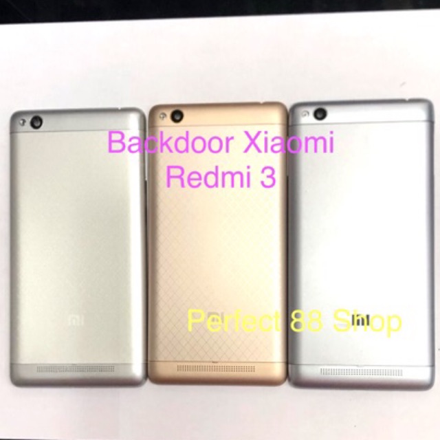 Backdoor Xiaomi / Tutup Belakang Xiaomi Redmi 3