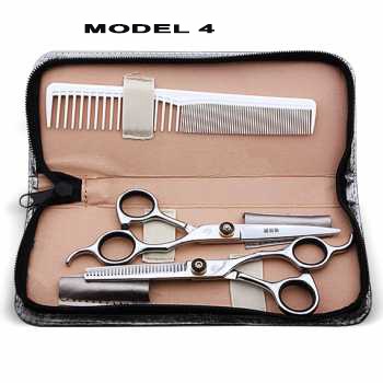 [COD] Paket Alat Cukur Rambut Gunting Rambut Gunting Sasak Set Potong Rambut Lengkap Salon Barbershop Profesional Kirei Beauty-MODEL 4