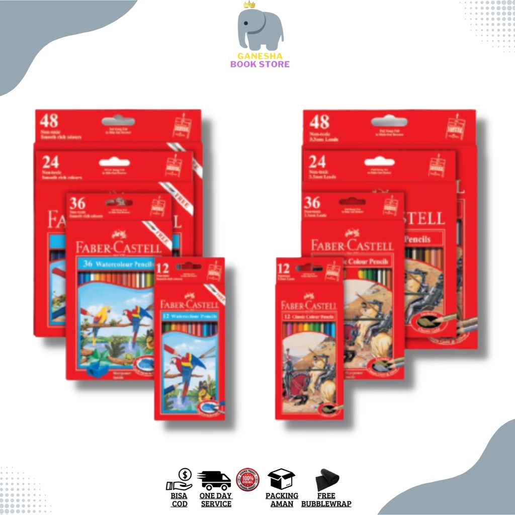 

Pensil Warna Faber Castell - Original (Pack)