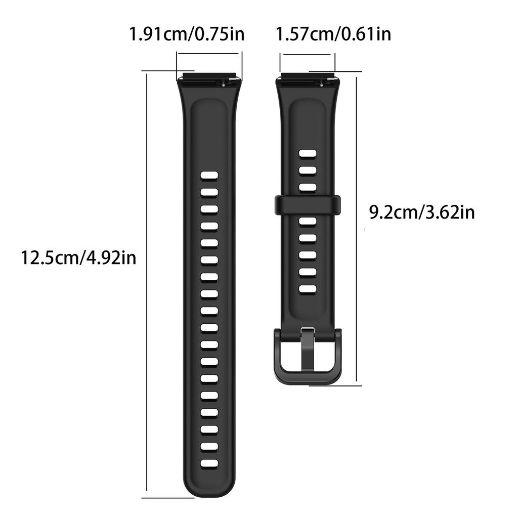 Silvetech Strap kompatible Huawei band 7 model Original Strap Band 7 aneka Warna Premium Quality