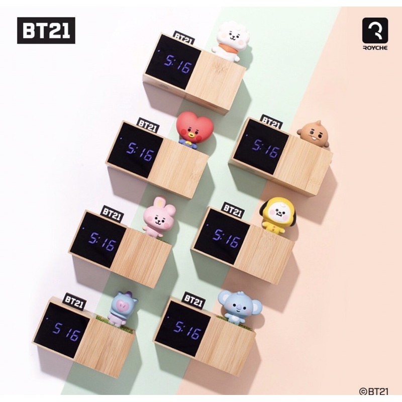 [Pre Order ] BT21 Baby LED Digital Desk Clock