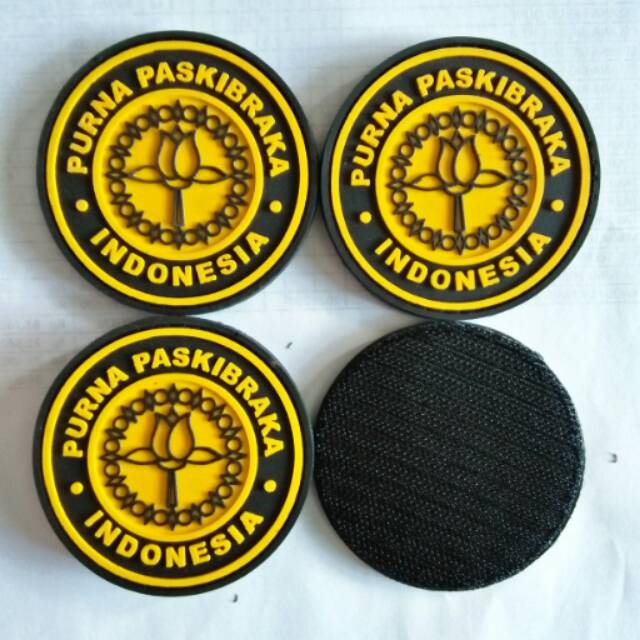 Patch Rubber Logo Purna Paskibraka Indonesia