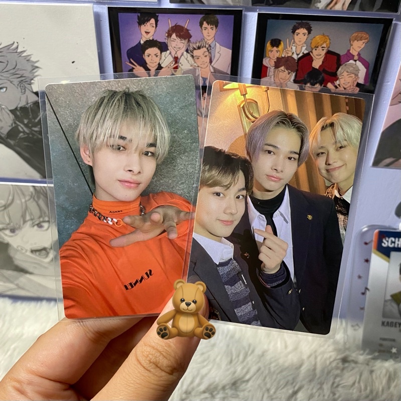 pc photocard benefit bene fever ni-ki niki & maknae line enhypen