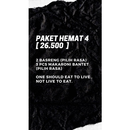 

PAKET HEMAT 4 DNA FOOD