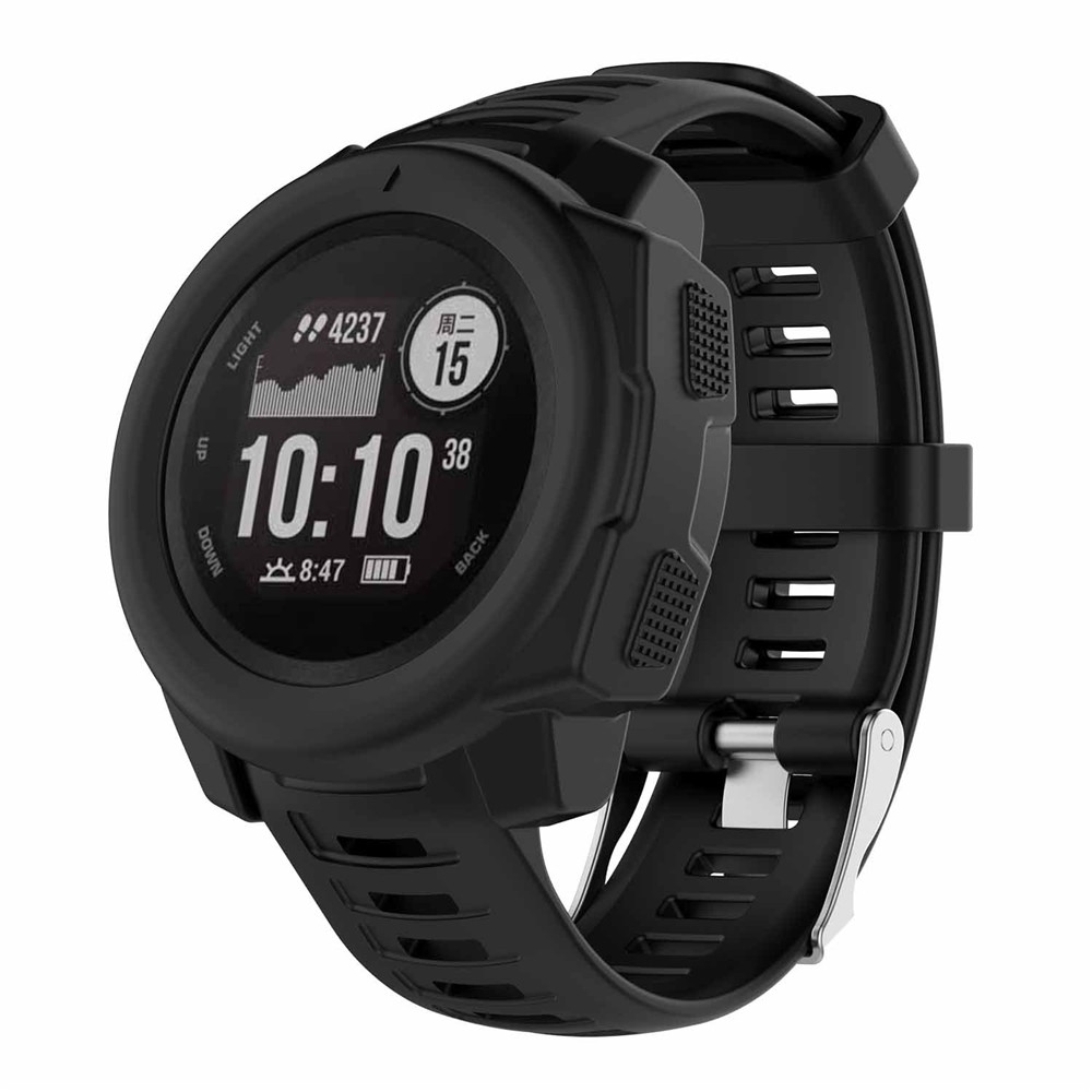 Case Pelindung Smartwatch Garmin Instinct Bahan Silikon Ringan