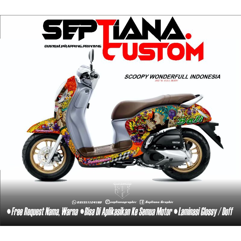 Decall Scoopy wonderful Indonesia full body request old / new via inbox