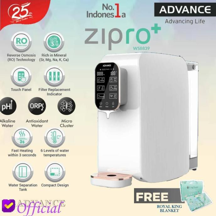 RO / Dispenser ADVANCE ZIPRO