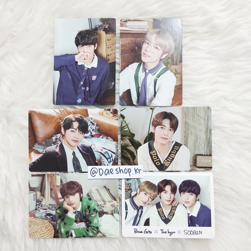 TXT Mini Photocard Fanlive