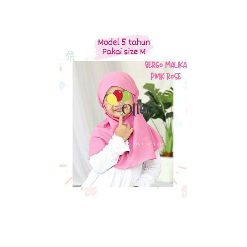 Bergo Malika part 2 /jilbab anak