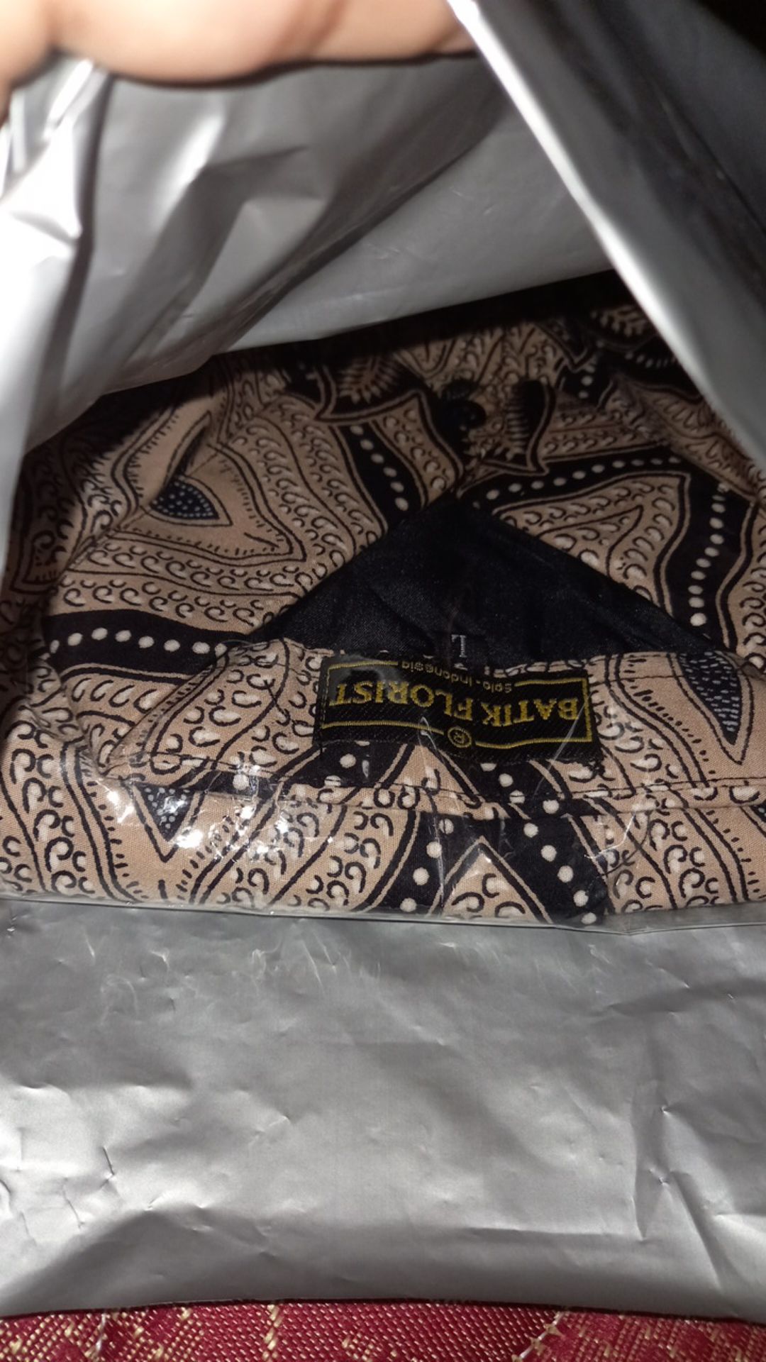 Pari Mocca Panjang Kemeja Batik Pria Full Furing Katun Sragenan