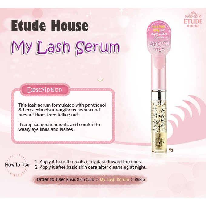 Etude House My Lash Serum