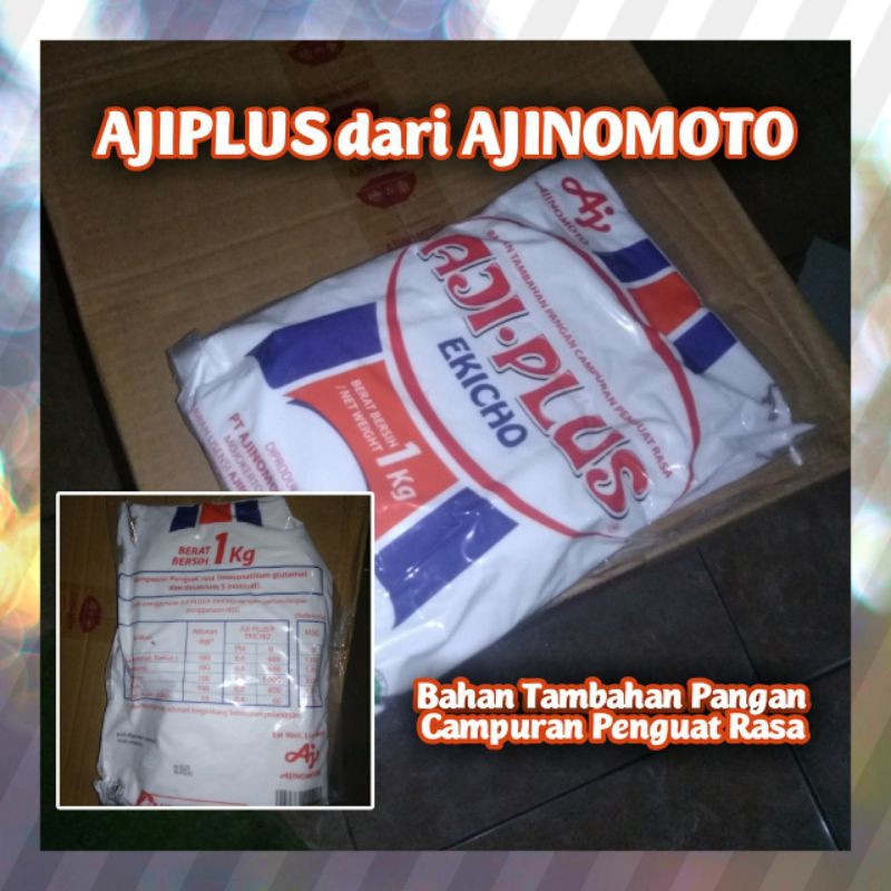 Jual Ajiplus Ajinomoto Lebih Hemat Dan Lebih Umami Kg Banyuwangi Denpasar Balikpapan