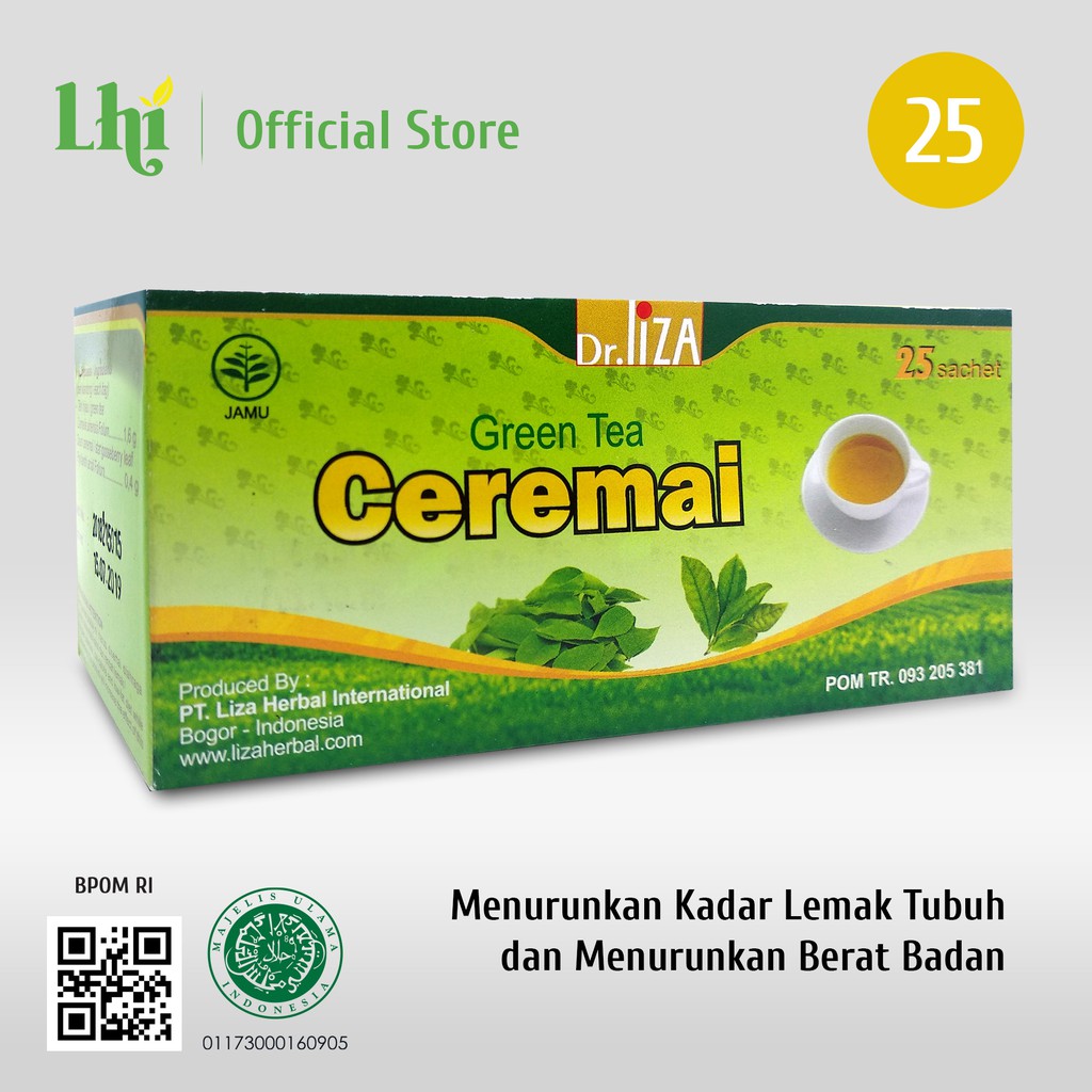 

Ceremai Green Tea LIza Herbal untuk Lemak Tubuh
