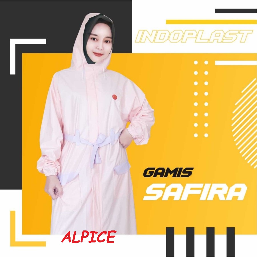 Jas Hujan Rok Gamis Safira Indoplast