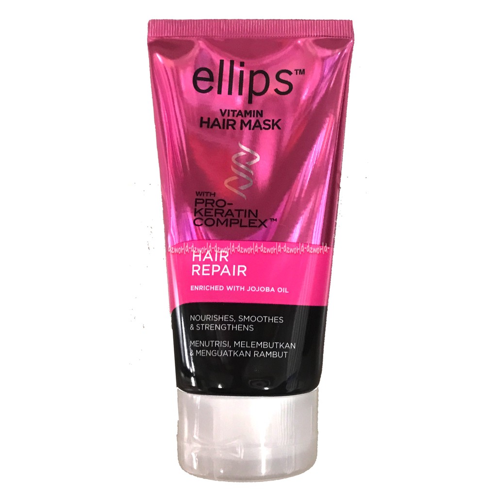 Ellips Vitamin Hair Mask hair Repair Pro Keratin Complex Rambut Elips Pink 120ml