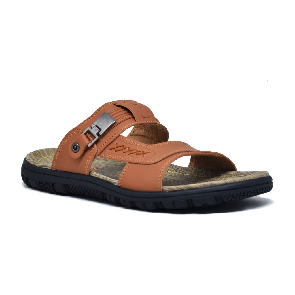 SANDAL PRIA DAVIS 03 SANDAL KASUAL PRIA SANDAL SLOP-03 TAN