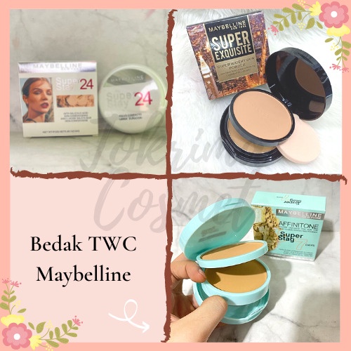 [ECER] Bedak Maybelline TWC Super Stay 24Hrs / SuperStay 7days  / TOKRIMACOSMET