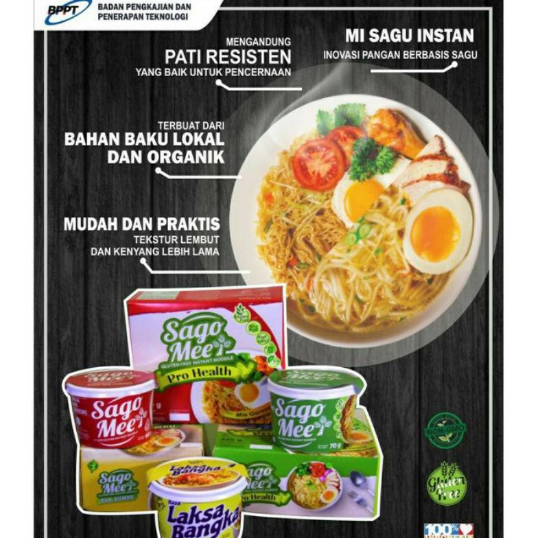 

Best Seller Sago Mee 70 Gr - Rendah Glikemik - Free Gluten - Tinggi Serat
