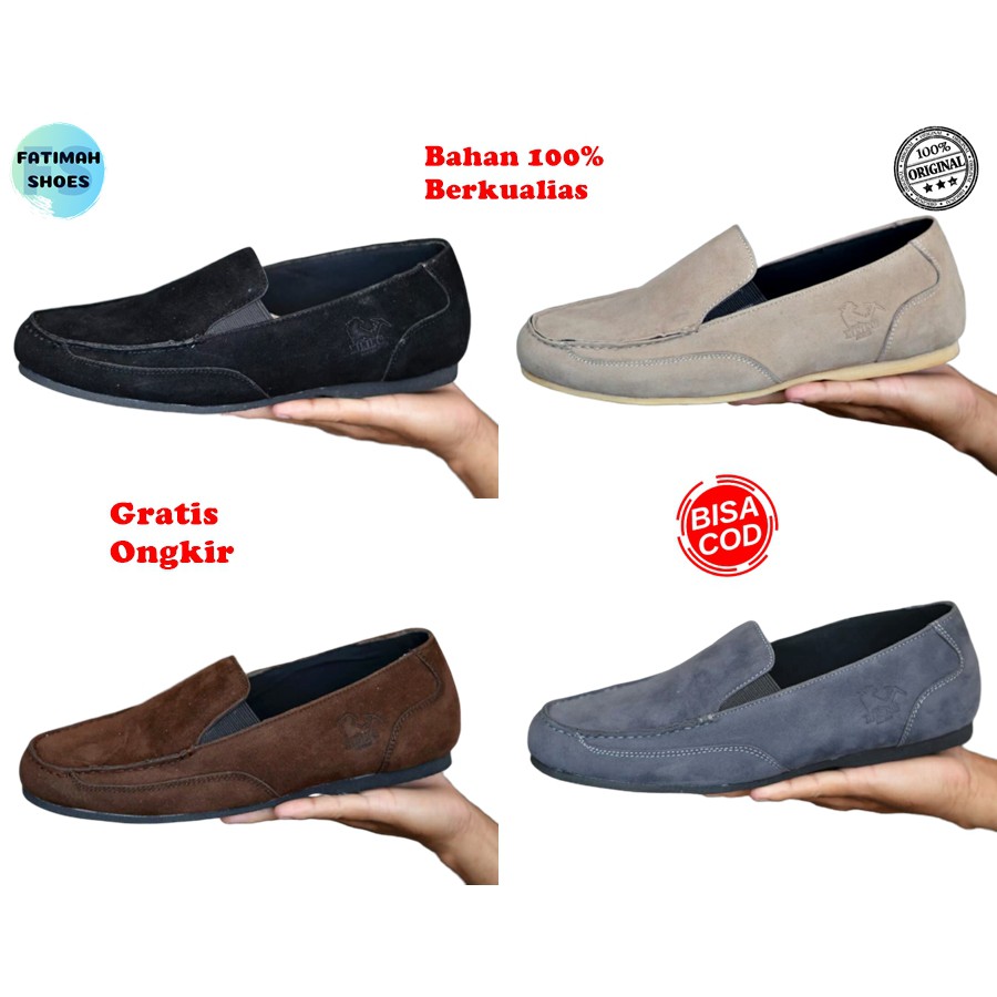 Sepatu Slip On Pria Sepatu Slop Pria Original Handmade Sepatu Casual Pria Sepatu Kerja Santai Pria