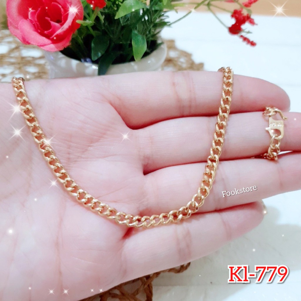 COD TERBARU KALUNG RANTAI WANITA KOREA FASHION/ANTI ALERGI