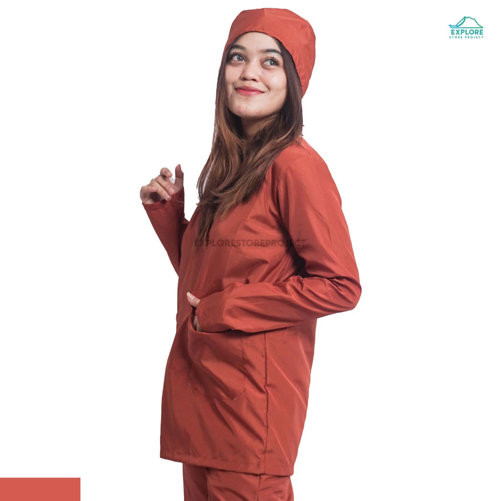 ESP MEDIC - APD BAJU OK TANGAN PANJANG / SERAGAM PETUGAS MEDIS / BAJU JAGA / SERAGAM MEDIS WATER REP