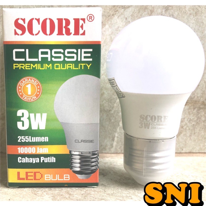 bohlam led 3 watt classei