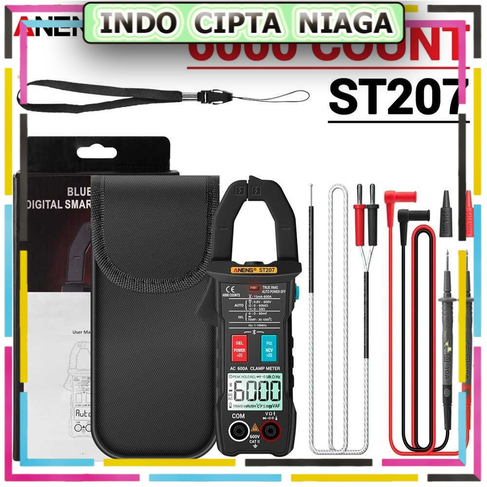 ANENG Digital Bluetooth Multimeter Voltage Tester Clamp - ST207