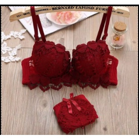 premium push up bra set