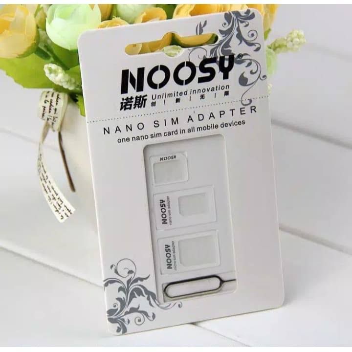 Noosy Nosy Sim Adaptor / Adaptor 3 in 1 / Ejekter / Tusukan Kartu