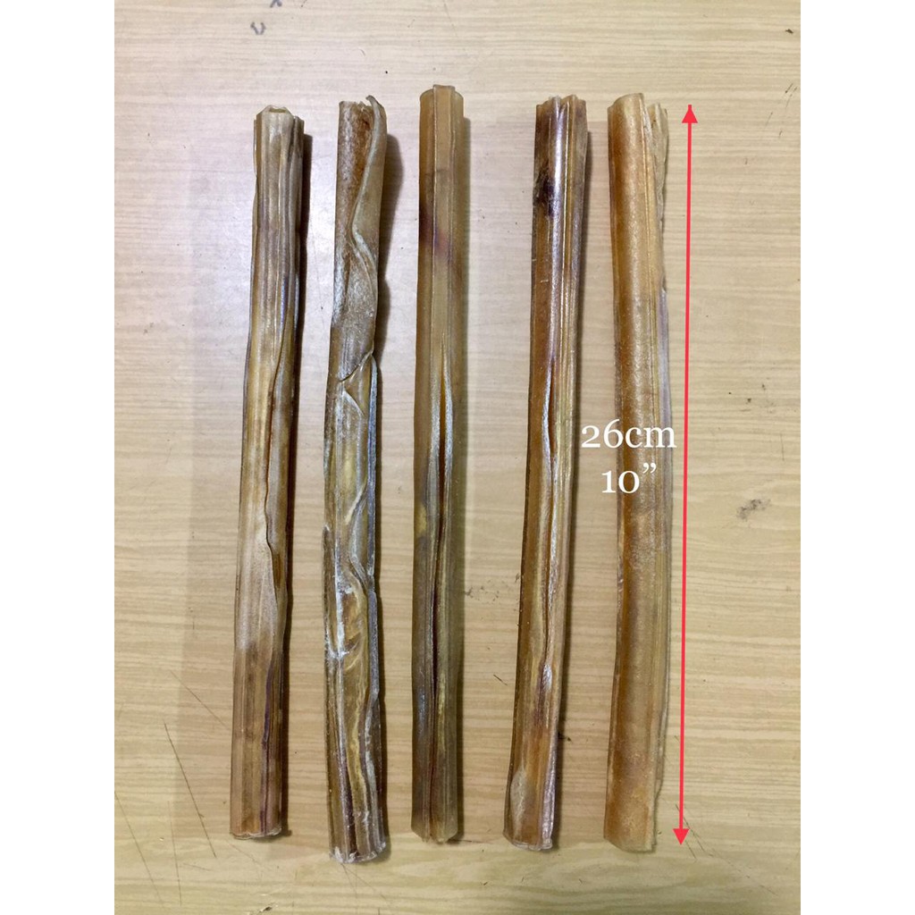 Snack Tulang Gigitan Anjing Twist Stick 26cm x 5pcs Natural 8002