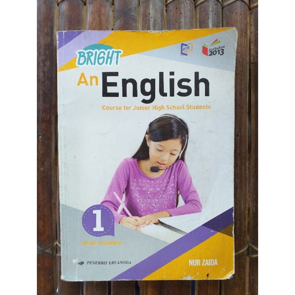 

Buku Bright An English untuk Kelas 7 | Erlangga | K13