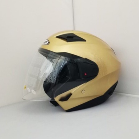 Helm Zeus ZS-611 Golden Yellow  HalfFace