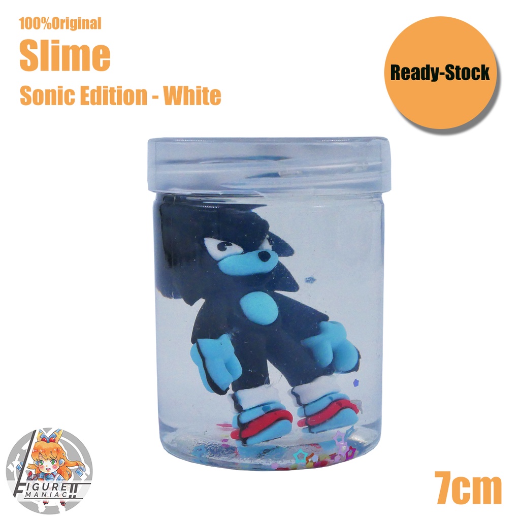 Mainan Anak - Slime Sonic Tabung Edition 7 cm Import Premium