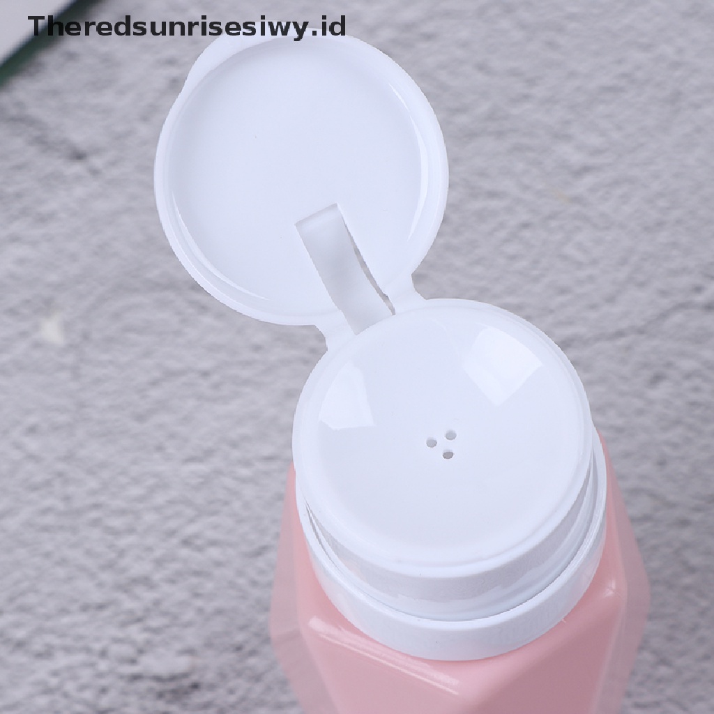 (Theredsunrisesiwy.Id) Botol Pump Kosong 200ml Untuk Cairan Pembersih Kutek