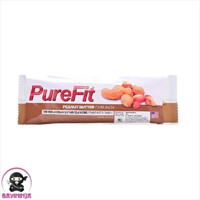 

PUREFIT Snack Bars 57 g - Peanut Crunch T-Ninjabayi 01
